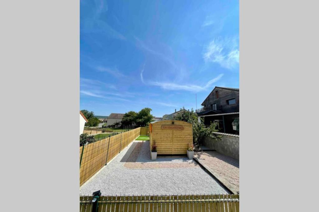 La Galipette, Charmant Chalet En Champagne Fleury-la-Riviere Exterior photo